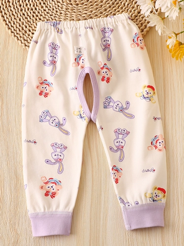 Детские хлопковые штаны, осенние зимние леггинсы для отдыха
