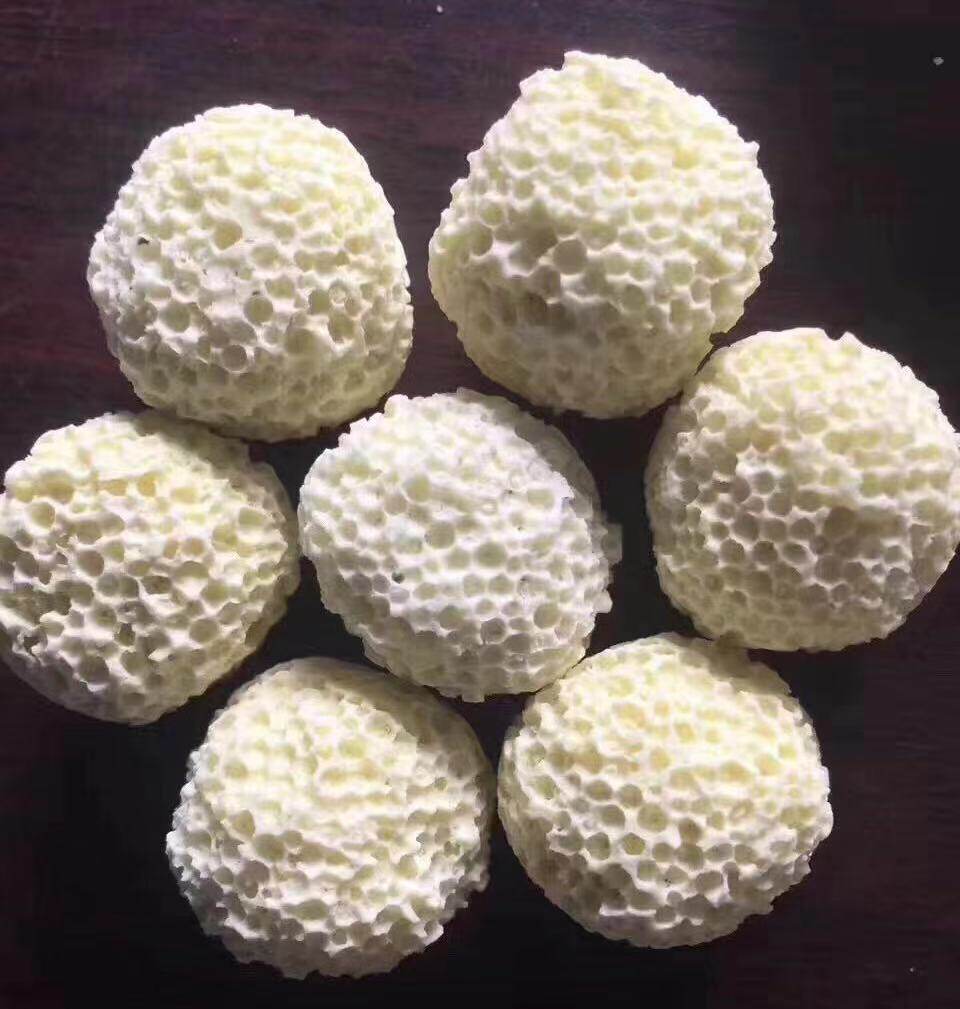 远红外多孔细菌球水族鱼缸底部过滤滤材培菌环细菌屋陶瓷环生化环