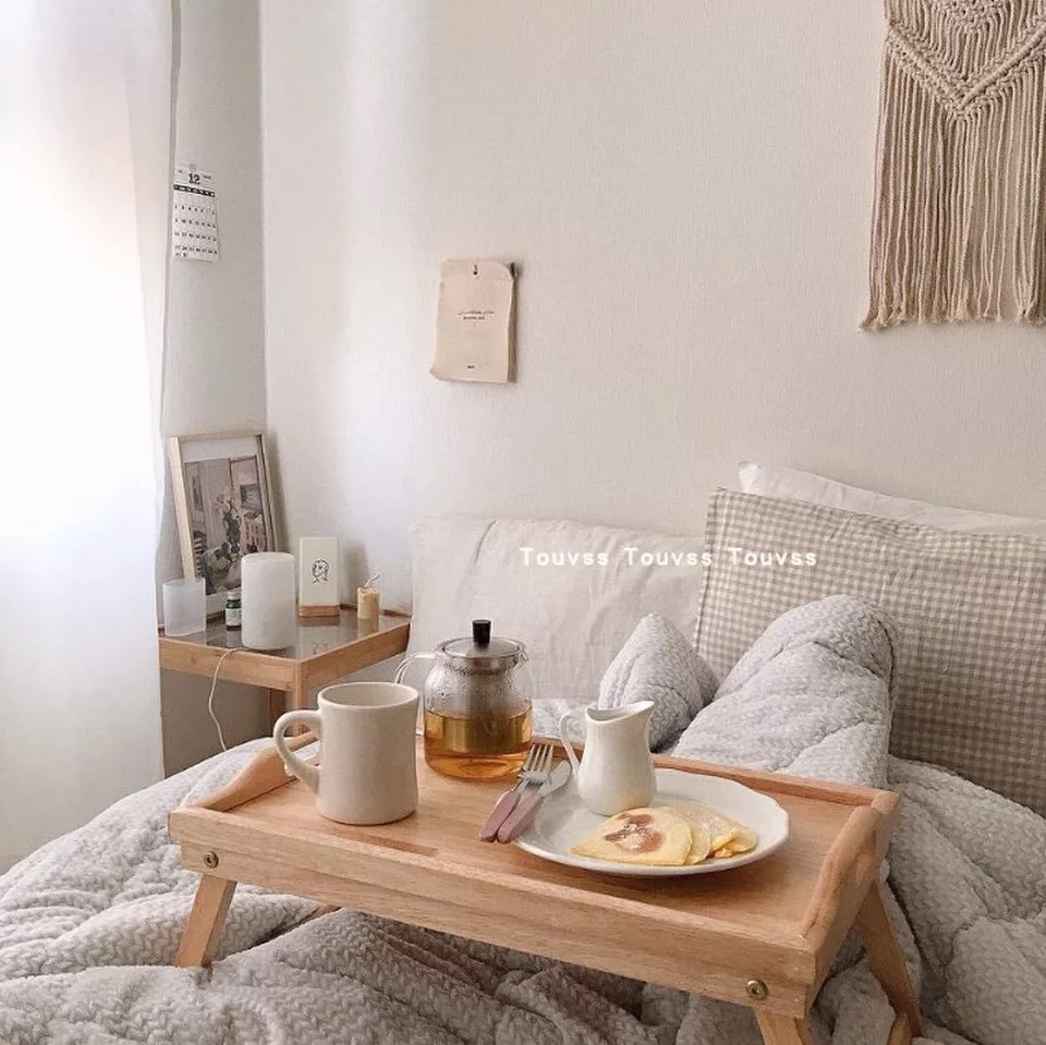 touchvoss床上小桌子餐桌手提木