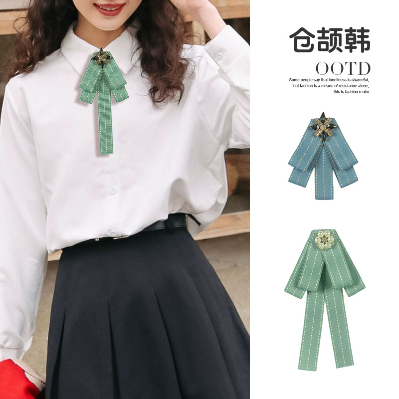 百搭森系蝴蝶结JK制服装饰