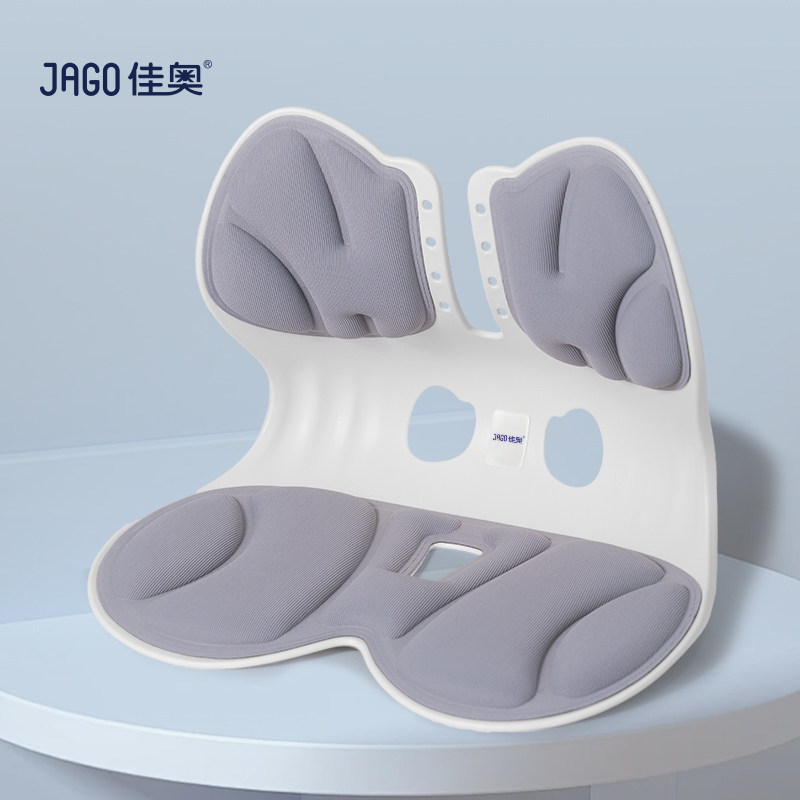 佳奥护腰靠垫灰色