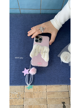 DT play 韩女甜酷天使翅膀少女心可爱公主元气韩国2025新款ins风小众博主适用于iphone17/16promax/15/14苹果