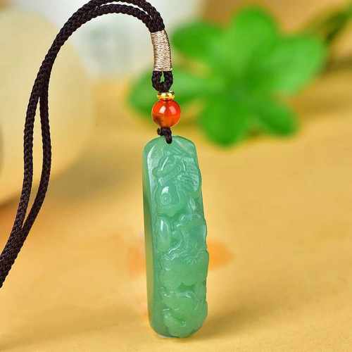 玉石挂件东陵玉吊坠A货