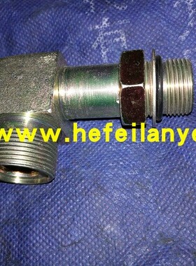 叉车油缸直角接头螺丝合力全自由进集装箱前大缸JT6022-27021原厂