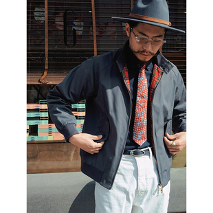 经典美式哈灵顿g9夹克男春秋工装阿美咔叽哈林顿机车外套