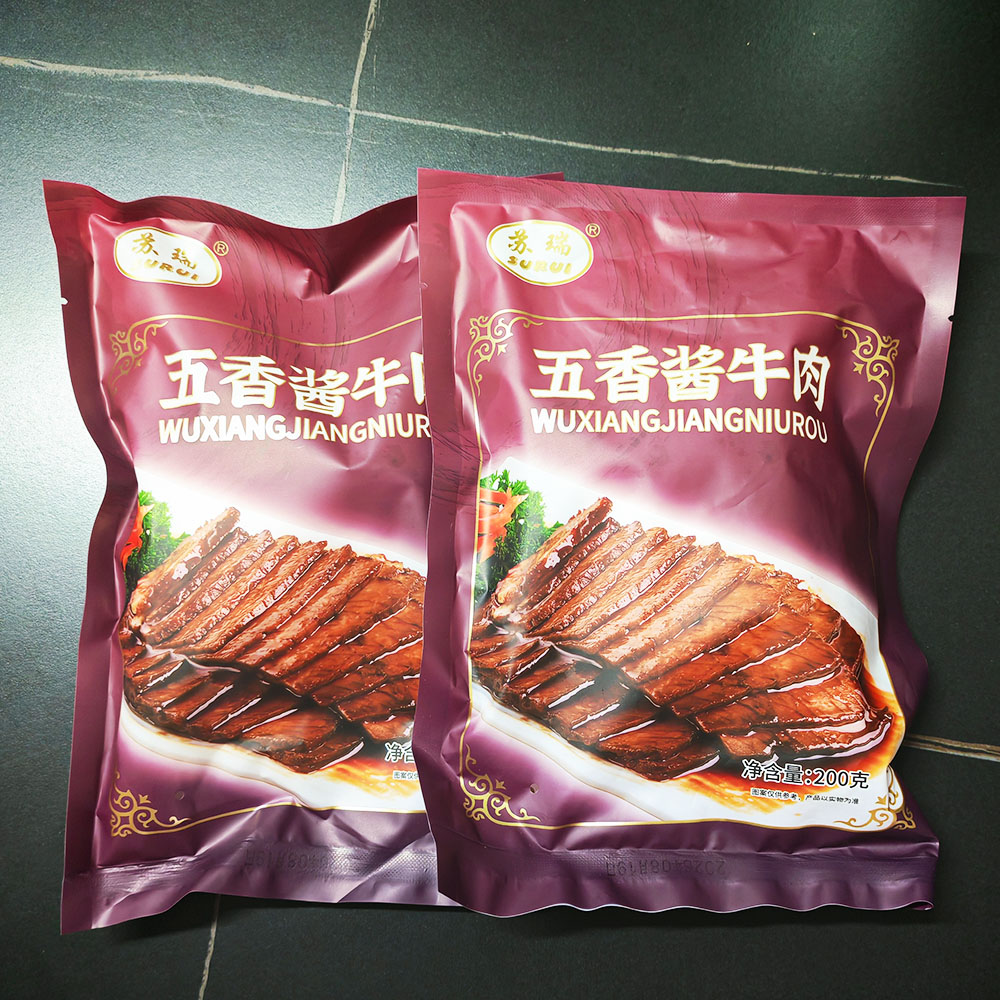 苏瑞五香酱牛肉200克真空袋装牛肉零食开袋即食烹炒都可以