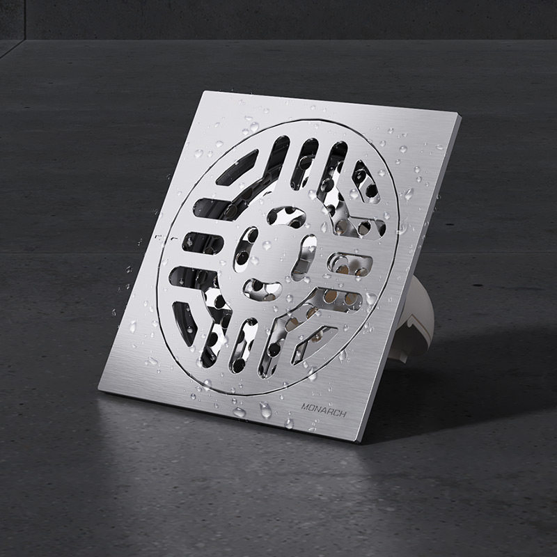 帝王洁具地漏防臭器304不锈钢厕所防堵防虫浴室卫生间下水道家用