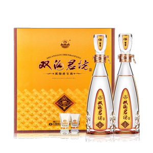 官方授权君坊礼盒双沟52度