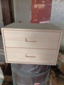 定制款 实木收纳柜多功能单抽屉带锁储物柜抽屉组合收纳箱储物柜子