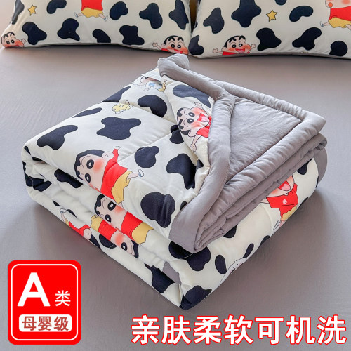 蜡笔小新夏凉被空调被四件套全棉