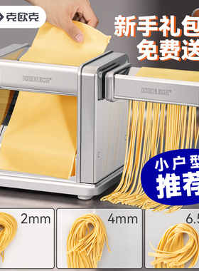 压面机切面器家用不锈钢电动面条机小型压面条饸饹机馄饨皮饺子皮