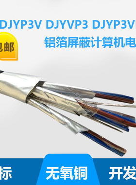 ZCN-DJVP3VP3-22-1*2*0.5/0.75/1.5/2.5阻燃耐火屏蔽计算机电缆