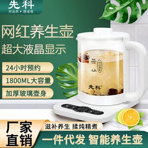 养生壶 家用小型多功能玻璃电热水壶煮茶器花茶杯other/其他