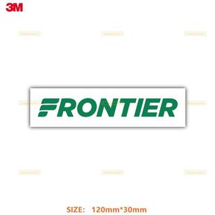 FONTIER边疆航空民航LOGO小号贴纸3M防水笔记本贴纸潮贴行李箱贴