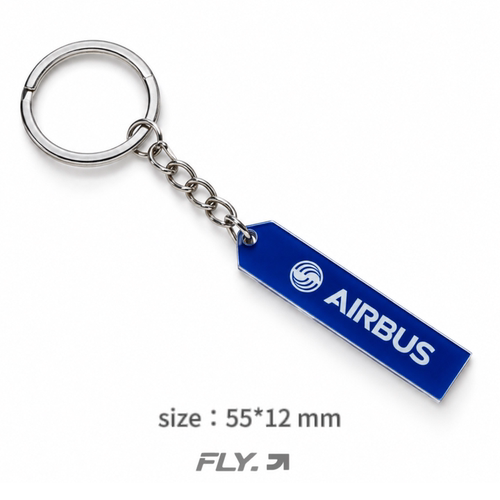 AIRBUS/A320/A350亚克力飞行钥匙扣航司文字梗挂件个性挂件