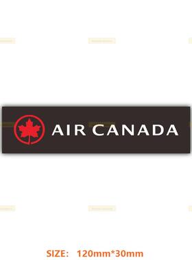 AIR CANADA加拿大航空LOGO小号贴纸3M防水笔记本贴纸潮贴行李箱贴