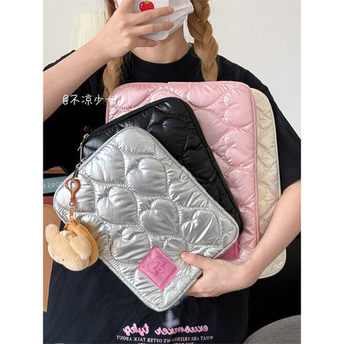 Y2K爱心11寸iPadpro平板内胆包14/15.6寸笔记本保护套电脑收纳包