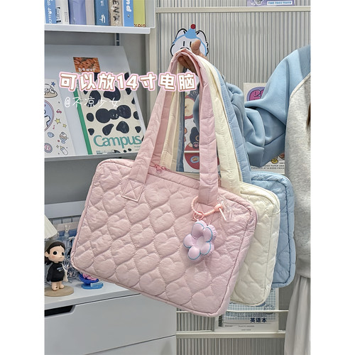 爱心轻便手提单肩包12.9寸iPadpro平板内胆包13/14寸笔记本电脑包
