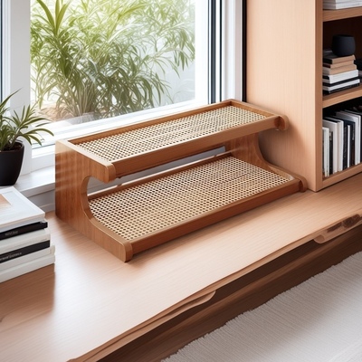 桌面置物架多层收纳层架宿舍用品办公桌面厨房家用好物置物架子