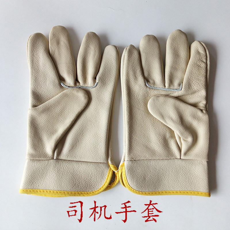 电焊手套防烫牛皮耐高温软皮钢铁机械焊接仓库焊工司机劳保手套