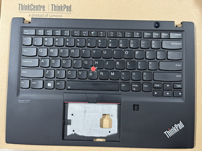 联想ThinkPadT14s Gen1 C壳掌托背光英文键盘指纹孔5M10Z54246