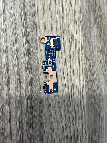 联想 Thinkpad X12Det G1 开关板 开机板 电源小板 充电接口板