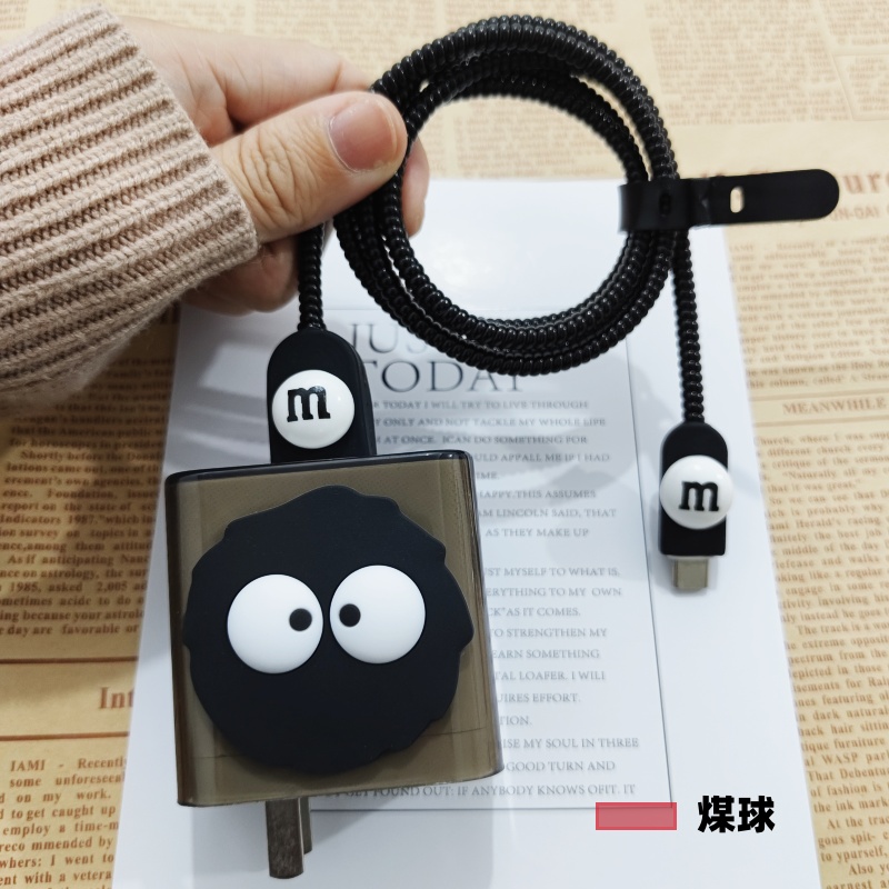 适用荣耀400/X60GT华为mate60Pro数据线保护套充电线缠绕绳matex5