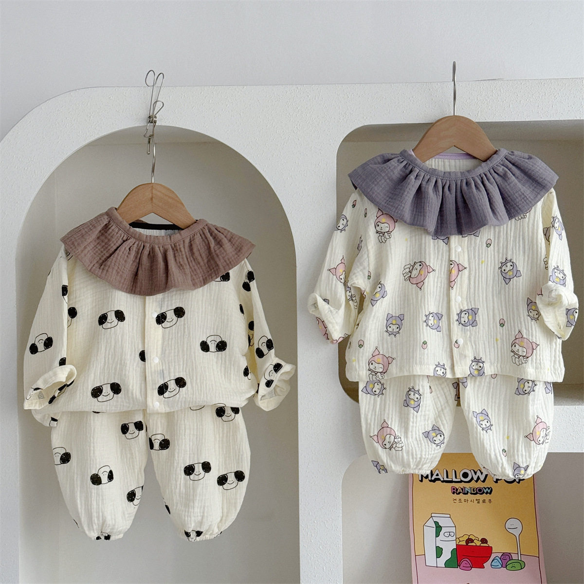 (三件套）韩版宽松透气性小童棉纱套装 透气空调服春夏上衣+裤子,童装/婴儿装/亲子装,儿童运动套装,淘宝优惠券,粉丝福利购,淘宝优惠卷