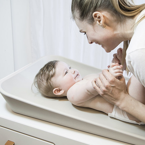 正品丹麦进口利安达换尿布软垫