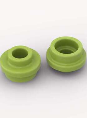 小积木颗粒1x1孔带通孔灯粒圆形类兼容通用85861圆板零件小圆片