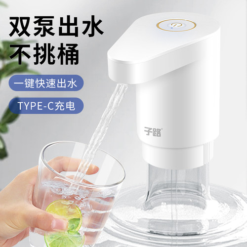 一年换新子路双孔双泵电动抽水器