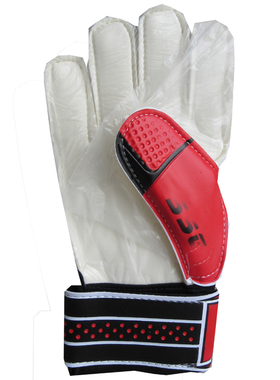 足球运动守门员手套门将手套龙门手套带护指160052红色