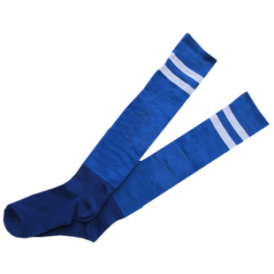 成人薄型男子红色足球袜长筒袜毛巾底袜运动袜高筒护腿袜子160065