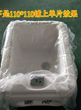 110x110单片一次性塑料袋子池桶袋亚克力洗脚池足浴店专用泡脚袋