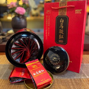 288g海南白马骏红圆罐白马君红琼中岭头茶厂白马岭茶叶富硒地高山