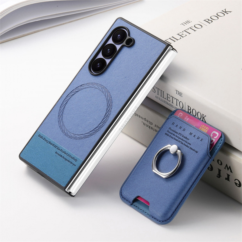 适用三星ZFold磁吸卡包保护套