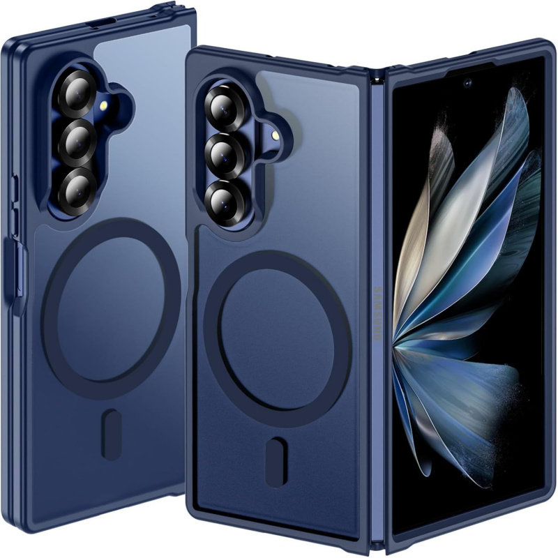 适用三星ZFlip6/7折叠屏翻盖手机壳zfold7半透雾面磨砂磁吸肤感壳,3C数码配件,手机屏幕总成,淘宝优惠券,粉丝福利购,淘宝优惠卷