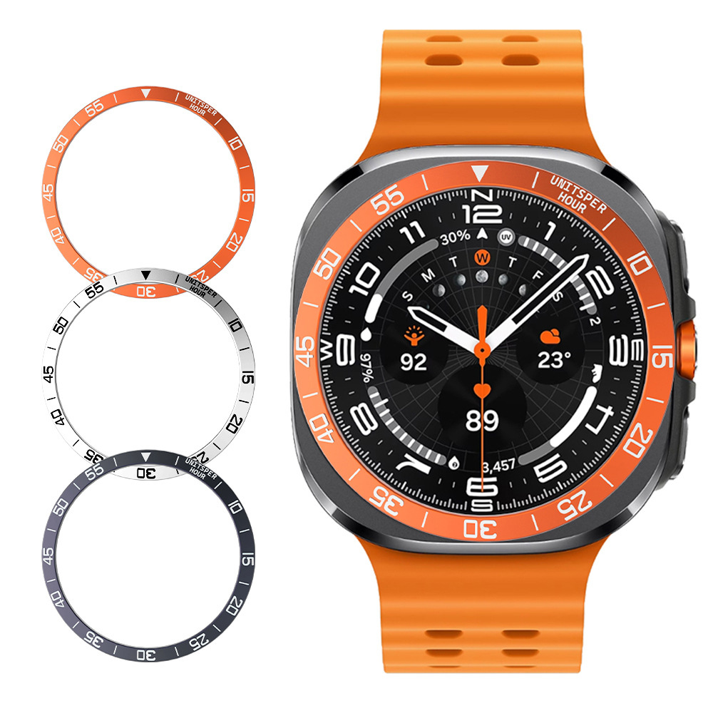 专用三星手表GalaxyWatch表圈2025Ultra时间刻度保护圈47mm金属环