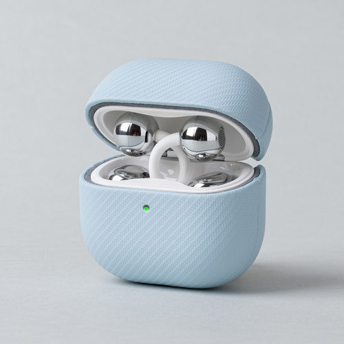 适用华为FreeClip 2代皮革奢华耳机套碳纤维斜纹PU蓝牙耳机硬壳