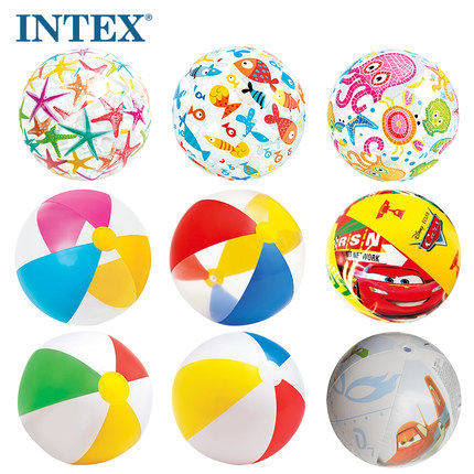 INTEX充气沙滩球儿童水球
