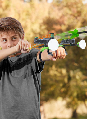 ZING儿童手腕弓箭吸盘弓箭射击弹弓套装亲子互动户外弓箭射击玩具