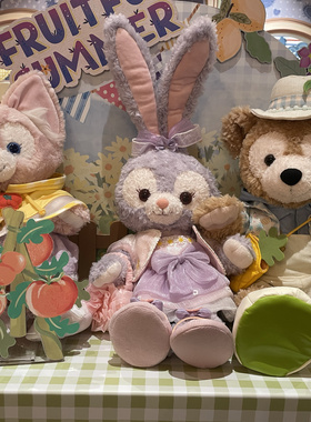 夏日达菲熊Duffy星黛露玲娜贝儿毛绒公仔娃娃带骨架带礼盒