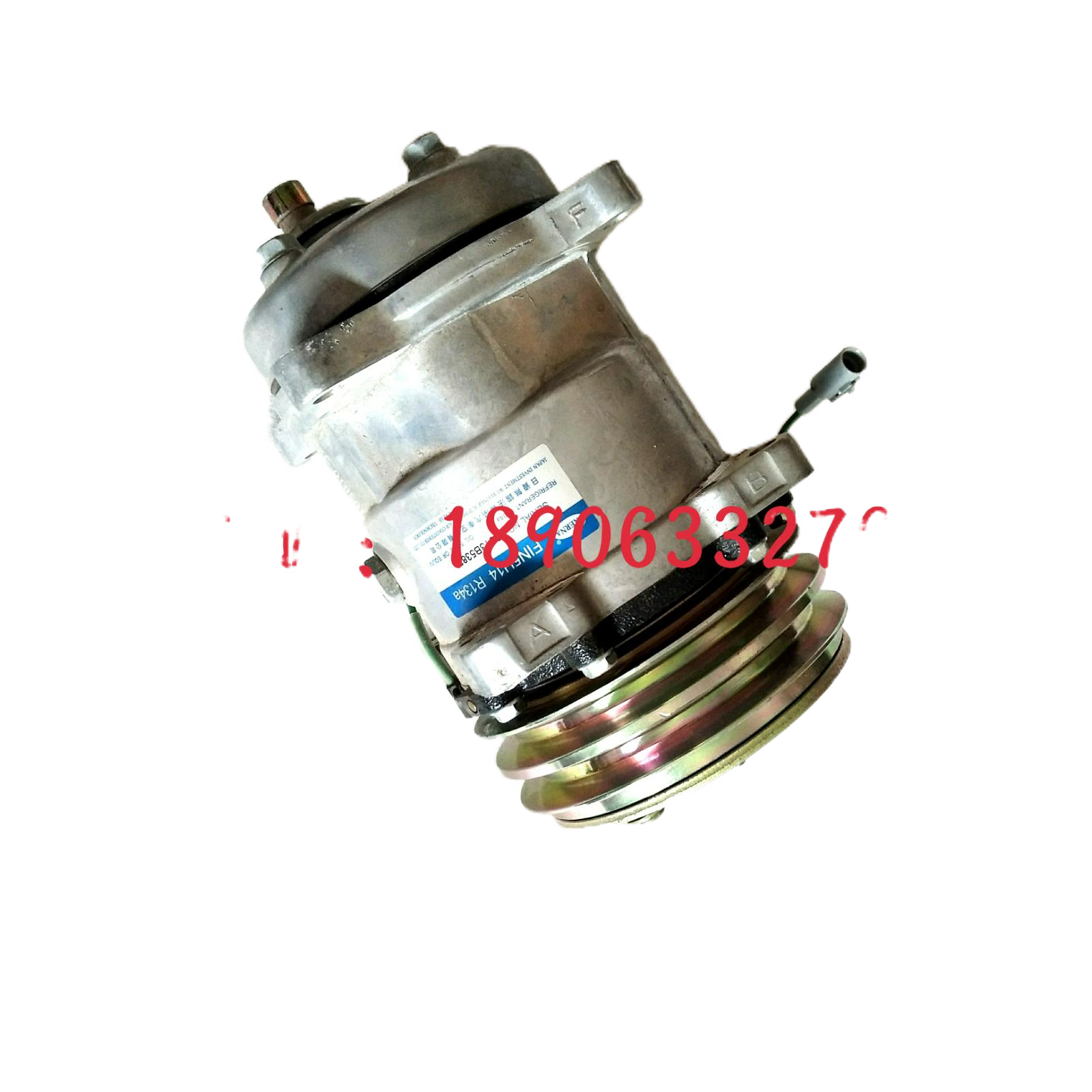 五征原厂配件奥驰2000A1D5X2V2T3缔途GXDX空调冷凝器压缩机电子扇