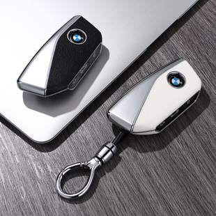 适用于宝马钥匙套5系x5x17系x7x6ix男女士x2i5740li735皮钥匙包