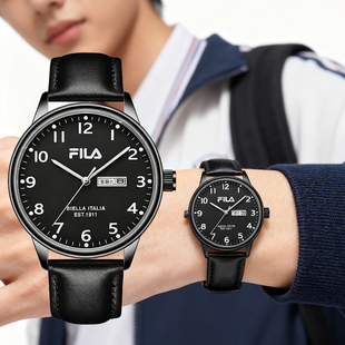 FILA斐乐手表男女款 初高中大学静音考试专用腕表情侣生日送礼6634