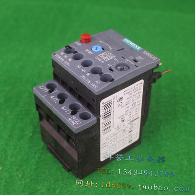 德国 进口 SIEMENS 3RU2116-1DB0 过载热继电器 2.2-3.2A