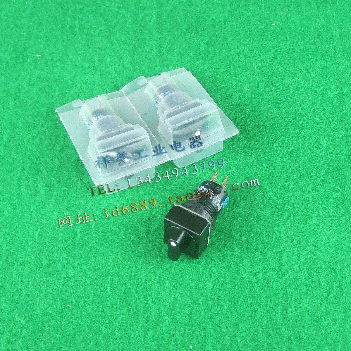 原装正品 IDEC  AS6-Y  三档  选择开关  旋转开关