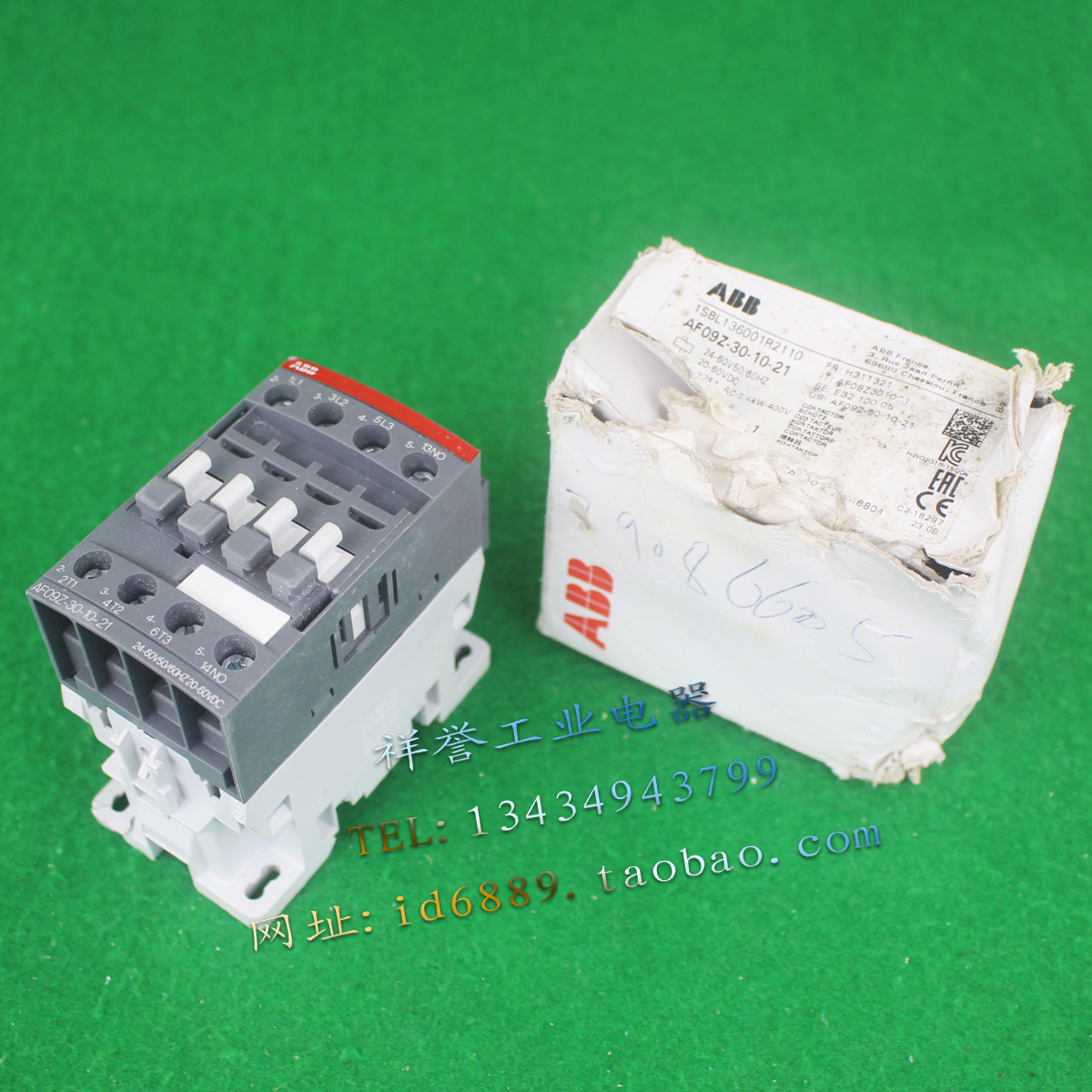 全新原包装 进口 ABB AF09Z-30-10-21 接触器 24-60VAC 20-60VDC