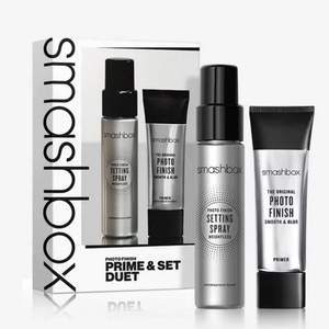 Smashbox无油透明妆前乳打底隔离霜毛孔控油定妆喷雾粉底防脱妆