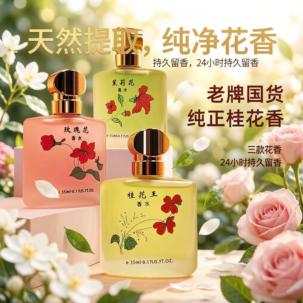 秋霞桂花王持久淡香香水